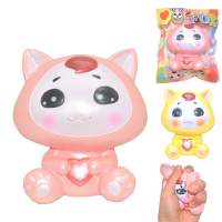 Areedy Fox Squishy 10*9.5*5.5Cm Slow Rising With Packaging Collection Gift Soft Toy