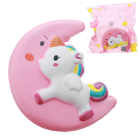 Cartoon Unicorn Moon Pegasus Squishy 11cm Slow Rising With Packaging Collection Gift Soft Toy