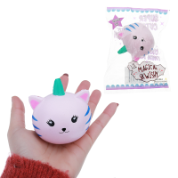 Cute Kawaii Squishy Kitten Toy 6CM Slow Rising For Kids Cat Gift With Packaging