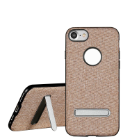 Denim Canvas Soft Tpu Kickstand Case For Iphone 7 Plus