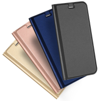 Dux Duics Pu Leather Magnetic Flip Card Slot Bracket Case For Iphone 7 Plus 5.5 Inch
