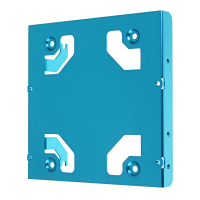 Jeyi K106 All Aluminum Two 2.5 Inch To 3.5 Inch Desktop Hard Drive Bracket Ssd Bracket Frame Caddy
