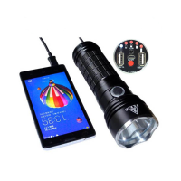 Jkk18 Xm L2 Led Flashlight With Mobile Power Bank Charging