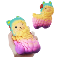Jumbo Alpaca Sheep Squishy 17cm Soft Slow Rising Kawaii Beauty Squeeze Kid Toys