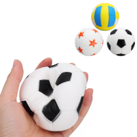 Jumbo Football Volleyball Squishy Slow Rising Cute Phone Straps Sport Ball Fun Kid Toy