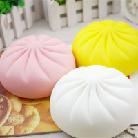 Jumbo Steamed Bun Squishy 15cm Slow Rising Scented Food Collection Decor Toy