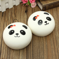 Kawaii Jumbo Panda Squishy Bun Cell Phone Bag Strap Pendant
