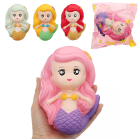 Mermaid Squishy 15*9.5CM Slow Rising With Packaging Collection Gift Soft Toy