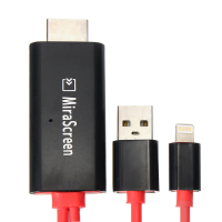 Mirascreen Ld5 1 Lightning To Hd Hd Cable Display Dongle For Ios Iphone 5 6 7 Ipad
