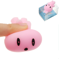 Mochi Squishy Rabbit Squeeze Cute Healing Toy Kawaii Collection Stress Reliever Gift Decor