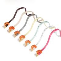 Powersync Cat7 Rj45 10gbps 600mhz High Speed Ethernet Flat Network Cable 2m 3m