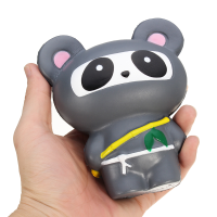 Squishy Grey Bear 13cm Soft Slow Rising With Packaging Collection Gift Decor Toy