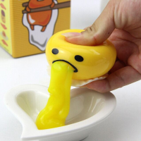 Squishy Vomitive Egg Yolk Stress Reliever Fun Gift