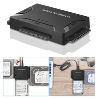 USB 3.0 To IDE + SATA HDD SSD Hard Drive Converter Cable Adapter for 2.5 3.5Inch Hard Disk