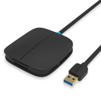 Vention All In 1 Sd Tf Cf Ms Xd Usb 3.0 Multifunction Card Reader Smart Hub For Macbook Phone Pc
