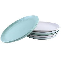 OTIX Dinerborden 6 Stuks Aurora   Multikleur