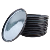 OTIX Dinerborden Bordenset 12 Persoons 26cm Blauw Aardewerk EBONY