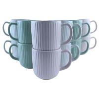 OTIX Koffiekopjes 12 stuks Aurora   Multikleur