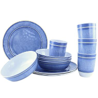 OTIX Serviessets 12 Delig Navara   Blauw