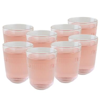 OTIX Theemok Drinkglazen Koffiemok Limonade glazen 320ml Set van 8