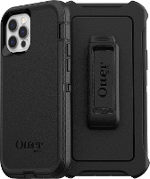 Otterbox Defender   ProPack BULK Backcover Apple iPhone 12, iPhone 12 Pro Zwart Inductieve lading, Stofdicht, Stootbestendig