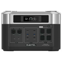 OUKITEL BP2000E Draagbare Krachtcentrale voor Buiten 2048Wh LiFePo4 Zonne Generator 2200W Wisselstroomuitgang LiFePO4 Zo