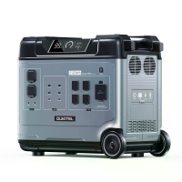 Oukitel P5000E 2200W / 5120Wh LiFePO4 Zonne generator Buiten Draagbare Voedingsstation voor Thuis Kamperen Noodaccu Back