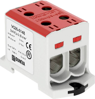 Ouneva Group VC05 0148 Verdeelblok Schroeven Rood 1 stuk(s)