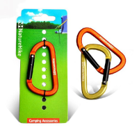 Outdoor Camping Carabiner Aluminum Alloy 8cm Multi Function Buckle