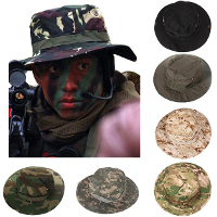 Outdoor Camping Hiking Cap Camouflage Men Jungle Bush Hat Hunting