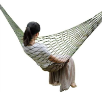 Outdoor Travel Camping 200 X 80cm Hammock Nylon Mesh Net Sleeping Bed