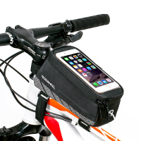 Fiets telefoon voorframe tas waterdichte fiets telefoon geval houder buis tas voor 5.7 Telefoon