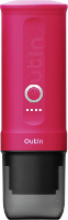 OutIn OTEM 01 CR Espressomachine Pink Portable, Met drukzetsysteem, Met Li ion accu