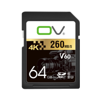 OV1PR2000X 64GB Geheugenkaart Sd geheugenkaart Hoge Snelheid 260 MB / S 4K Volledige HD Micro Sd kaart voor Mobiele Tele