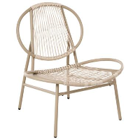 OVARO   Tuinstoel   Beige   PE rotan