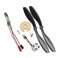 Oversky BL2405 850KV Borstelloze Motor Met MX 12A/MX 15A ESC 8045 Propeller Power Combo voor F3P RC Vliegtuig