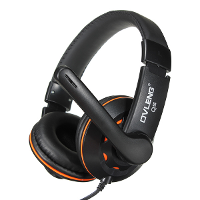 OVLENG OV Q5 USB 2.0 Stereo Headphone Headset with Mic