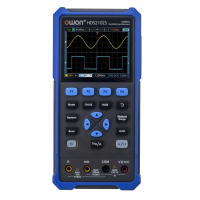 OWON HDS200 Serie 2CH Handheld Oscilloscoop 100MHz Bandbreedte 20000 Counts Multiumeter OSC + DMM + Golfvormgenerator 3