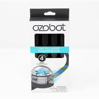 Marker Set Zwart, 4 stuks