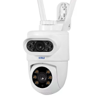 P169 KERUI Outdoor 10MP 5K HD Dubbele Lens WiFi IP Camera Tuya Smart PTZ Draadloze Home Security CCTV Videobewaking Mens