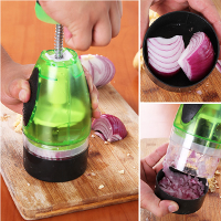 P2837 Plastic Stainless Steel Blade Hand Garlic Press Tools