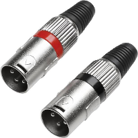 XLR stekker Paccs HST38SET2 Set van 2 stuks