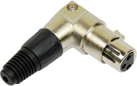 XLR stekker Paccs HST64 Haaks