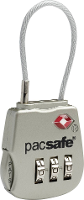 Pacsafe 10250705 Hangslot 3.3 Mm Zilver Cijferslot