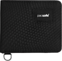 Pacsafe Portemonnee RFIDsafe Portemonnaie schwarz (b x h x d) 10.5 X 9 x 1 cm Zwart 11000100