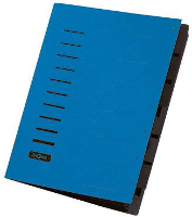 PAGNA 40058 02 1554277 Ordner Blauw DIN A4 Pressspankarton Aantal vakken: 7