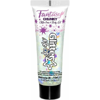Paintglow Chunky Glittergel voor lichaam en gezicht   parelmoer   12 ml