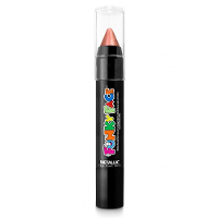 Face paint stick   metallic rose goud   3,5 gram   schmink/make up stift/potlood