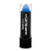 Lippenstift/lipstick   neon blauw   UV/blacklight   5 gram   schmink/make up