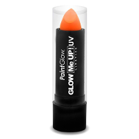 Lippenstift/lipstick   neon oranje   UV/blacklight   4,5 gram   schmink/make up